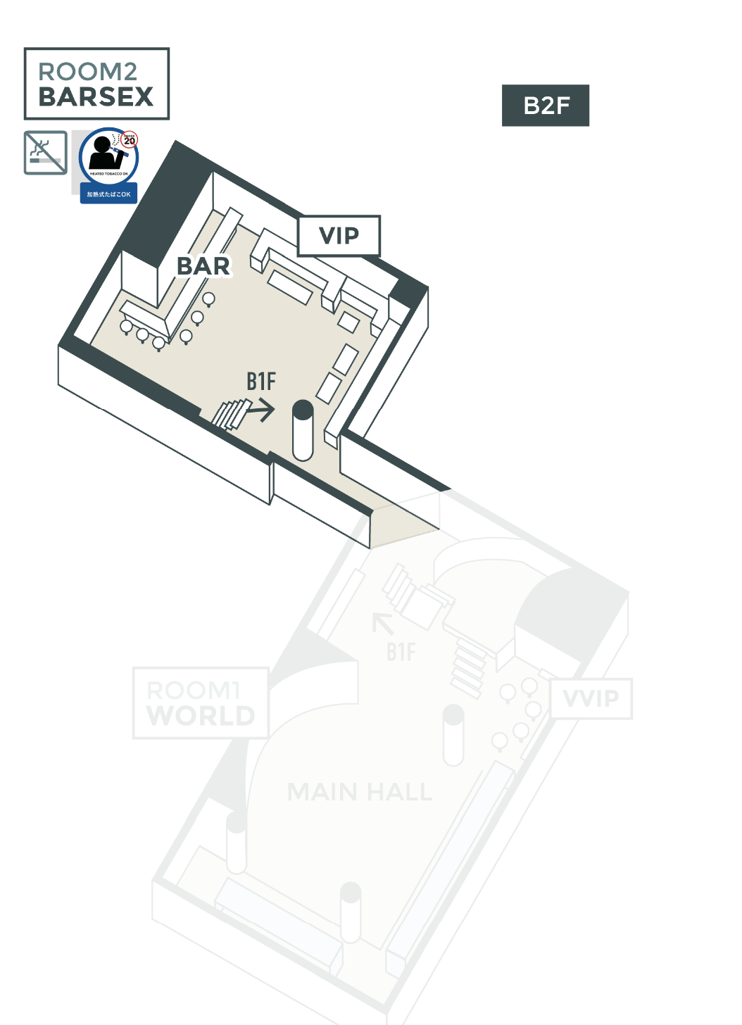 BARSEX FLOORMAP